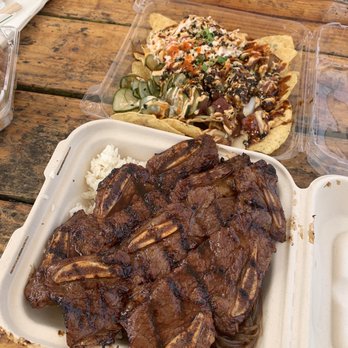 Kalbi On Fire - Galbi - Food Trucks Near Me - Kahuku, Hawaii