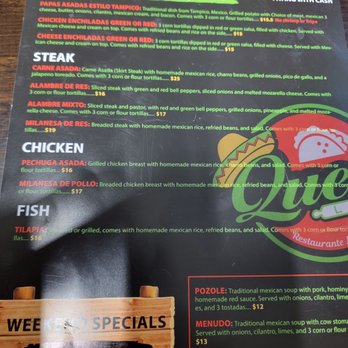 Quesa Loco - Menu - Tacos Near Me - Mt Dora, Florida Quesa Loco - Menu - Tacos Near Me - Mt Dora, Florida