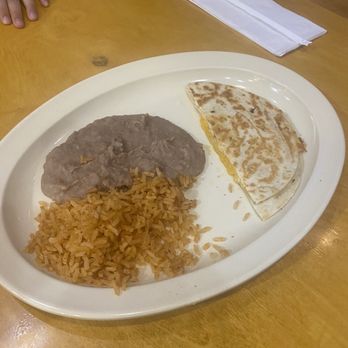 Los Balito's Taco Shop - Kids Quesadilla (half of it as it was shared) - Breakfast & Brunch Near Me - San Antonio, Texas Los Balito's Taco Shop - Kids Quesadilla (half of it as it was shared) - Breakfast & Brunch Near Me - San Antonio, Texas