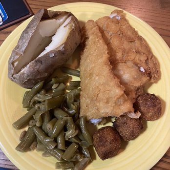 Kirk's - Fried Pollock dinner - American Near Me - Hinton, West Virginia Kirk's - Fried Pollock dinner - American Near Me - Hinton, West Virginia