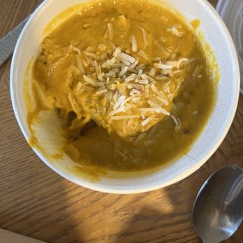 Pine and Black Bistro - Rice with a bit of thick mulligatawny stoup - Seafood Near Me - Papillion, Nebraska Pine and Black Bistro - Rice with a bit of thick mulligatawny stoup - Seafood Near Me - Papillion, Nebraska