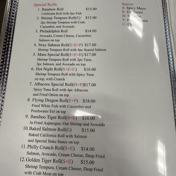Ramen Sushi Maru - menu as of 6/30/2026 - Sushi Bars Near Me - San Bernardino, California Ramen Sushi Maru - menu as of 6/30/2026 - Sushi Bars Near Me - San Bernardino, California