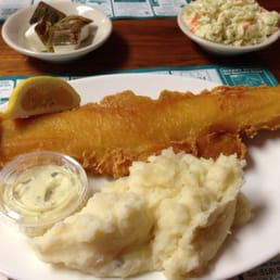 The tartar sauce is the best in the land. The tartar sauce is the best in the land.