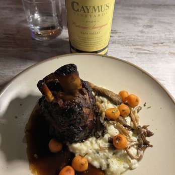 Cork And Flame - Wild Boar (Ossobucco) - Tapas Bars Near Me - Evans, Georgia
