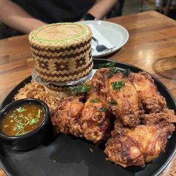 Hanuman Thai Eatery - Gai Todd hat yai - Thai street food fried chicken wings - Thai Near Me - Costa Mesa, California Hanuman Thai Eatery - Gai Todd hat yai - Thai street food fried chicken wings - Thai Near Me - Costa Mesa, California