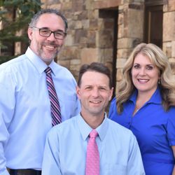 Mountain West Dermatology - Your Providers: Dr. Mark Hinkson (Center), Rob Willis, Dermatology PA (Left), Wendy Christensen, Licensed Master Esthetician (Right)