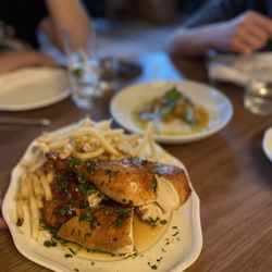 Le Crocodile - Roast Chicken with Herb Jus and Frites  $39