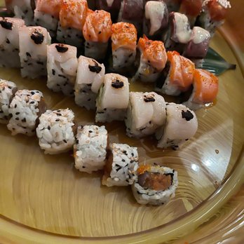 Kabooki Sushi - Sushi rolls (faves were the booki booki , spicy tuna, and Hokkaido) - Asian Fusion Near Me - Orlando, Florida Kabooki Sushi - Sushi rolls (faves were the booki booki , spicy tuna, and Hokkaido) - Asian Fusion Near Me - Orlando, Florida