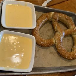 Big Twist Pretzel With Beer Cheese Big Twist Pretzel With Beer Cheese