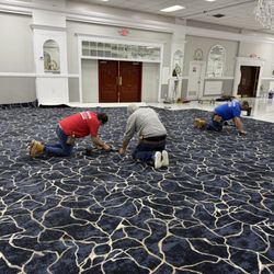 The Flooring Company - Professional commercial carpet installation by The Flooring Company in Michigan. Large-scale flooring project completed with ...