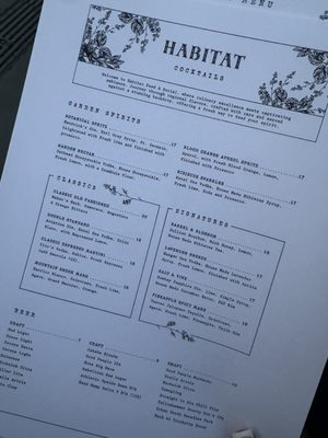 Menu photo 2 Habitat Feed & Social Birmingham, AL Menu photo 2 Habitat Feed & Social Birmingham, AL