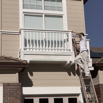 RZ Painting - Rob the owner making sure the job is done right. - Painters Near Me RZ Painting - Rob the owner making sure the job is done right. - Painters Near Me