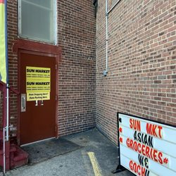 Sun Oriental Market - Back door entrance