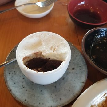 Miyo's Restaurant - Order the Chocolate pot de la creme with coffee whipped cream...its dark chocolate rich goodness with coffee so good! - Izakaya Near Me - Hilo, Hawaii Miyo's Restaurant - Order the Chocolate pot de la creme with coffee whipped cream...its dark chocolate rich goodness with coffee so good! - Izakaya Near Me - Hilo, Hawaii