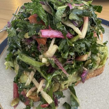 Caliche Coffee Bar & Ranch Road Roasters - Avocado toast with egg. - Coffee Roasteries Near Me - Fredericksburg, Texas