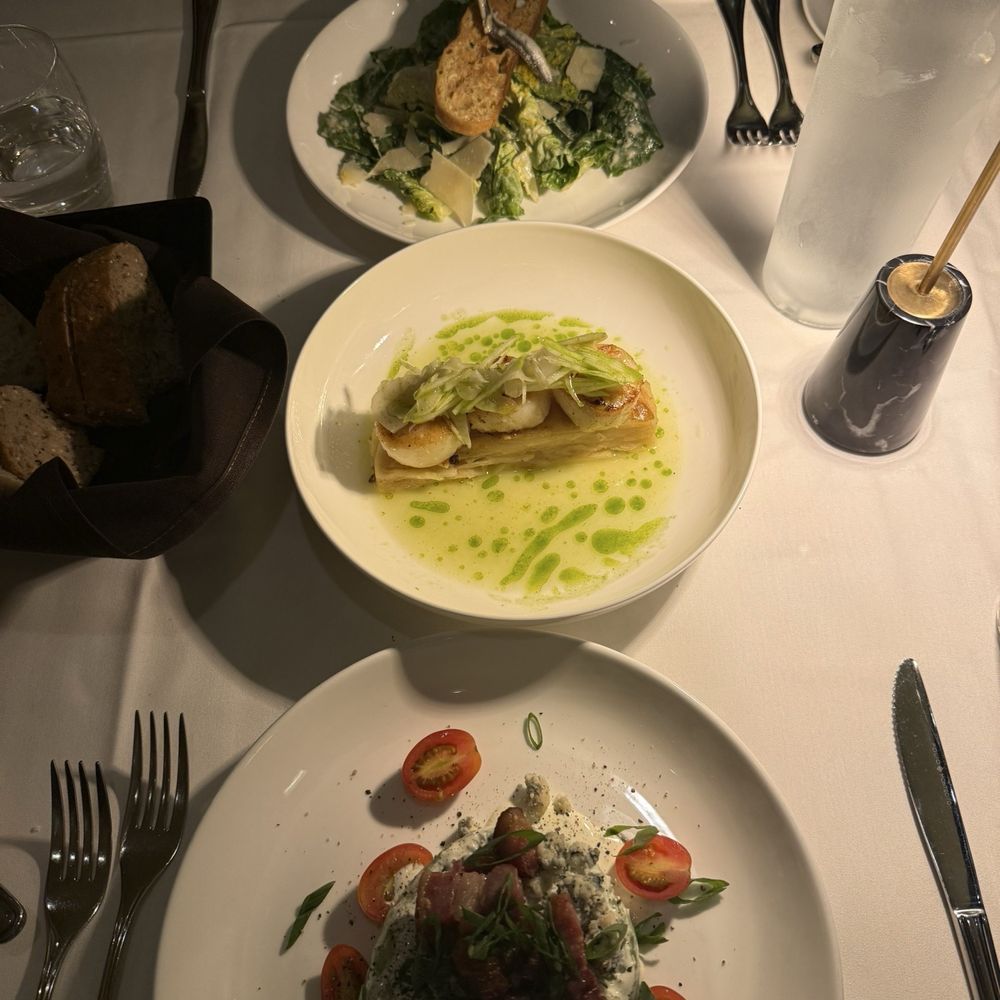 Dawson's - Dawson's Caesar Salad Seared Scallops& Wedge Salad - Steakhouses Near Me - Sacramento, California Dawson's - Dawson's Caesar Salad Seared Scallops& Wedge Salad - Steakhouses Near Me - Sacramento, California