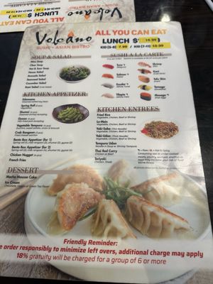 Menu photo 6 Volcano Sushi & Asian Bistro Norfolk, VA Menu photo 6 Volcano Sushi & Asian Bistro Norfolk, VA