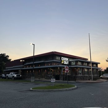 Cook Out - the outside of a restaurant - Burgers Near Me - Mobile, Alabama Cook Out - the outside of a restaurant - Burgers Near Me - Mobile, Alabama