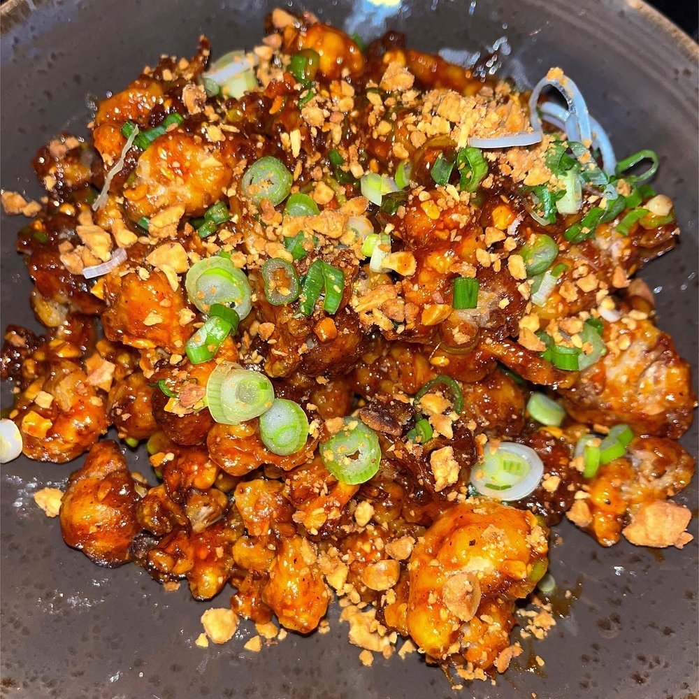 Charcoal - Kung Pao Cauliflower - New American Near Me - Yardley, Pennsylvania Charcoal - Kung Pao Cauliflower - New American Near Me - Yardley, Pennsylvania