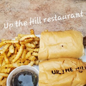 Up The Hill Grill - The cheeseburger sliders and Prime Rib dip - American Near Me - Ramona, California Up The Hill Grill - The cheeseburger sliders and Prime Rib dip - American Near Me - Ramona, California