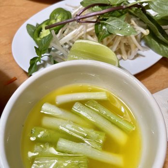 Pho Ha #1 - Nuoc Beo & Herbs for the Pho - Vietnamese Near Me - Temecula, California