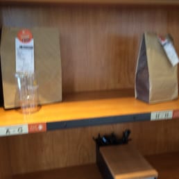 Rapid pick-up shelf Rapid pick-up shelf