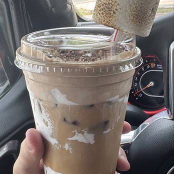 The Mudroom Coffee - Beach Bonfire latte, it's so pretty!! - Juice Bars & Smoothies Near Me - Chinquapin, North Carolina The Mudroom Coffee - Beach Bonfire latte, it's so pretty!! - Juice Bars & Smoothies Near Me - Chinquapin, North Carolina