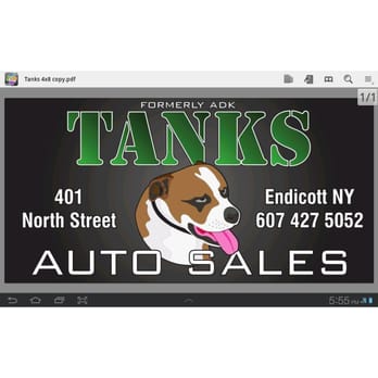 Tanks Auto Sales - Car Dealers Near Me - Endicott, New York