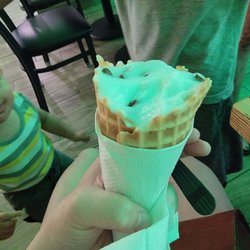 Haze Ice Cream - Dairy free mint chocolate chip