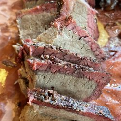 Smoke Wagon BBQ - Best smoke ring I've seen in ages, perfect amount of seasoning.