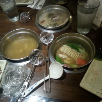 Spring Shabu-Shabu - Dinner in progress - Japanese Near Me - Flushing, New York