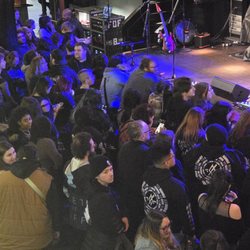 Paradise Rock Club - Getting ready for the band to come out...