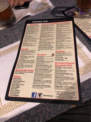 Menu photo 5 Vienna Inn Vienna, VA