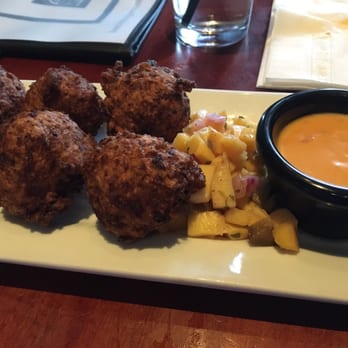 Boston Burger - Conch bites with mango salsa. Cooked perfect, good taste, cool to try. - Burgers Near Me - Boston, Massachusetts Boston Burger - Conch bites with mango salsa. Cooked perfect, good taste, cool to try. - Burgers Near Me - Boston, Massachusetts