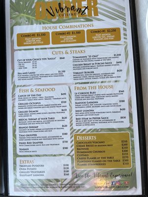 Menu photo 2 Vibrant Cabo San Lucas, BCS Menu photo 2 Vibrant Cabo San Lucas, BCS