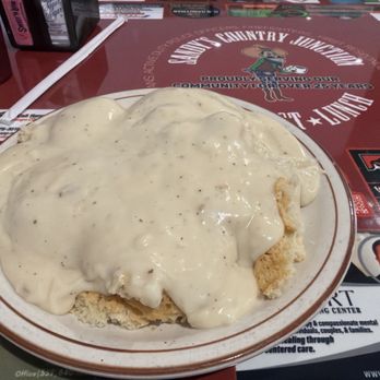 Sandy's Country Junction - Second biscuits & Biscuits and Gravy 2X - Coffee & Tea Near Me - Clovis, California