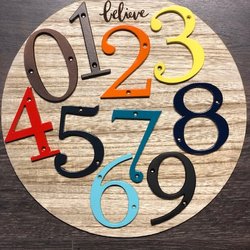 PCA Powder Coating Alternatives - Custom home numbers