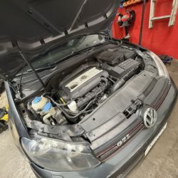 JP Services - 2014 VW Gti water pump thermostat assembly