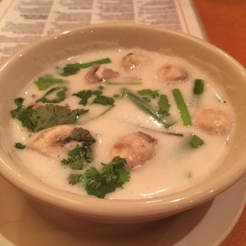 Siam Square - Coconut Soup with tofu VEGAN - Thai Near Me - Indianapolis, Indiana Siam Square - Coconut Soup with tofu VEGAN - Thai Near Me - Indianapolis, Indiana
