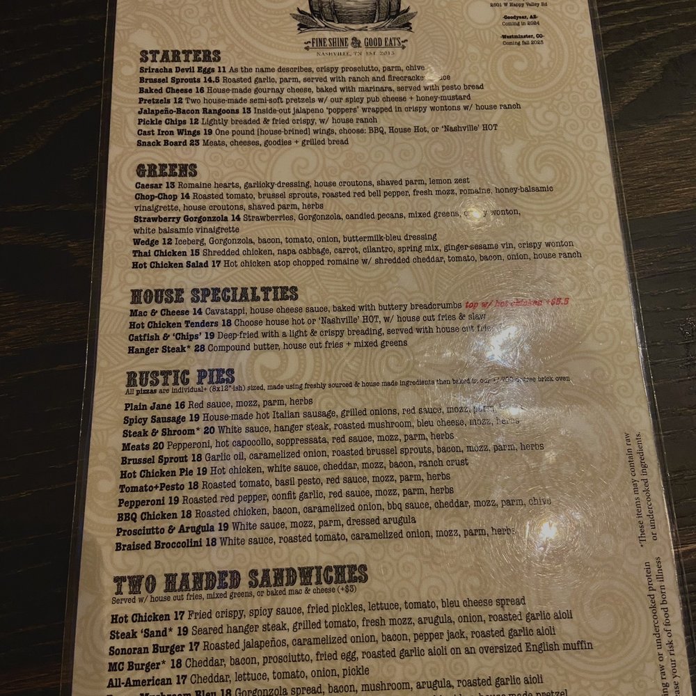 The Stillery - Menu - New American Near Me - Nashville, Tennessee The Stillery - Menu - New American Near Me - Nashville, Tennessee
