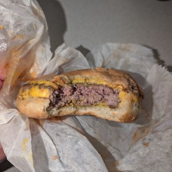 Kearney's Drive In - The two cheeseburgers I got. They was raw. - Fast Food Near Me - Lexington, North Carolina Kearney's Drive In - The two cheeseburgers I got. They was raw. - Fast Food Near Me - Lexington, North Carolina