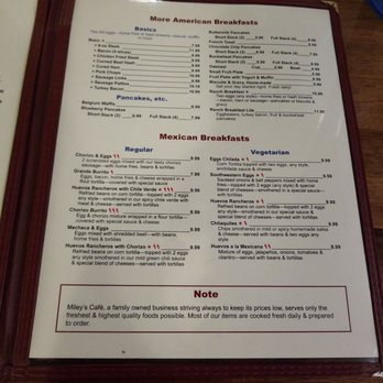 Miley's Café - Mexican breakfasts - Diners Near Me - Sedona, Arizona