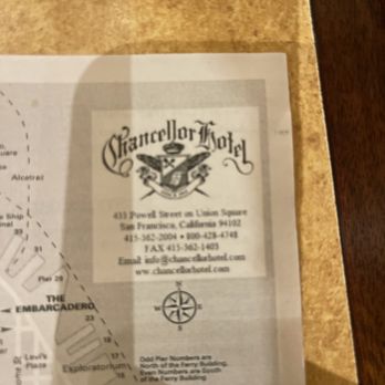 Chancellor Hotel - Map - Hotels Near Me - San Francisco, California Chancellor Hotel - Map - Hotels Near Me - San Francisco, California