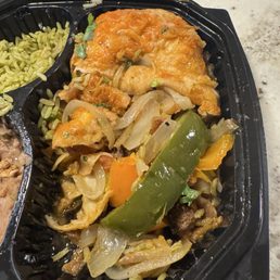 Steak Chimichanga????? Straight onion and peppers no meat! Gross and terrible! Have eaten there for years! No more Steak Chimichanga????? Straight onion and peppers no meat! Gross and terrible! Have eaten there for years! No more