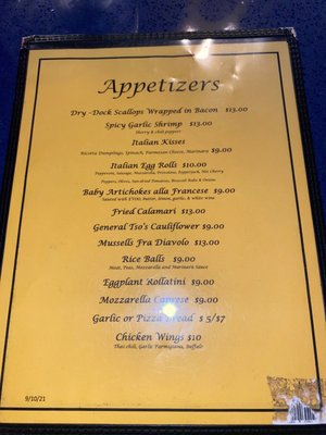 Menu photo 2 Bistro Aldilaitalian East Rutherford, NJ Menu photo 2 Bistro Aldilaitalian East Rutherford, NJ