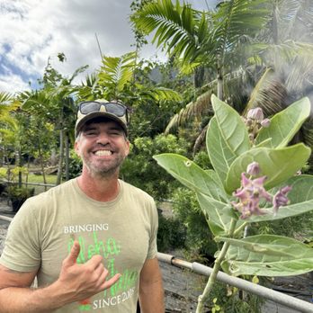 Aloha 'Aina Landscaping - The owner Stu in the nursery. - Landscaping Near Me - Waimanalo, Hawaii
