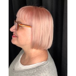 NuYu Hair Lounge - Pastel Pink Hair