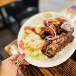 Bay Leaf Bar & Grill - Mixed Grill Tandoori Prawns Seekh Kababs Tikka Kababs Tandoori Chicken