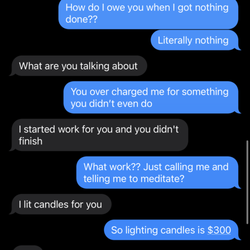 Psychic Mels Life Guidance - I felt like I was acting fine, just a bit annoyed since she ripped me off