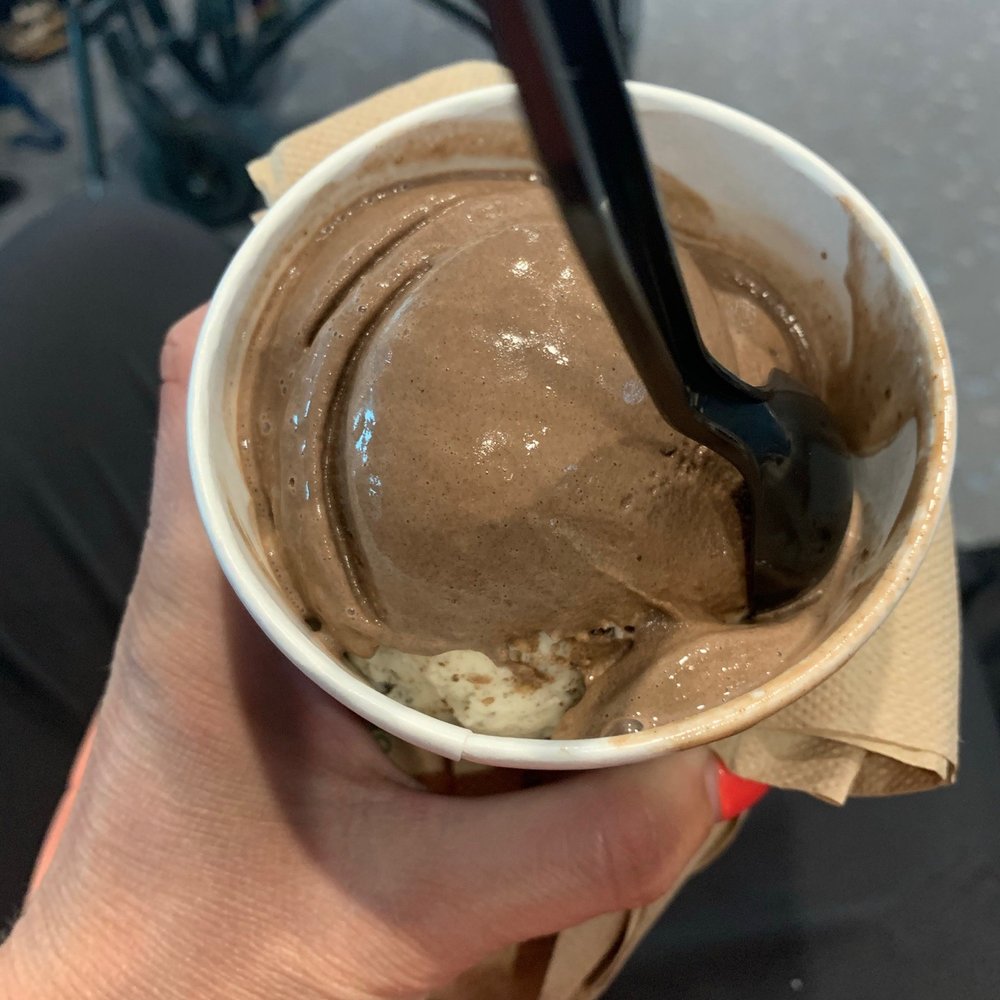 Little Man Ice Cream - Chocolate and salted Oreo. Great airport treat! - Ice Cream & Frozen Yogurt Near Me - Denver, Colorado Little Man Ice Cream - Chocolate and salted Oreo. Great airport treat! - Ice Cream & Frozen Yogurt Near Me - Denver, Colorado